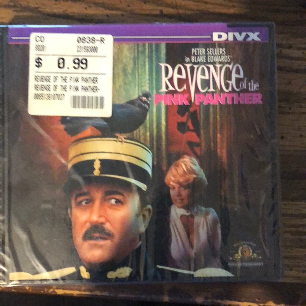 DIVX movies-Revenge of the Pink Panther..and more